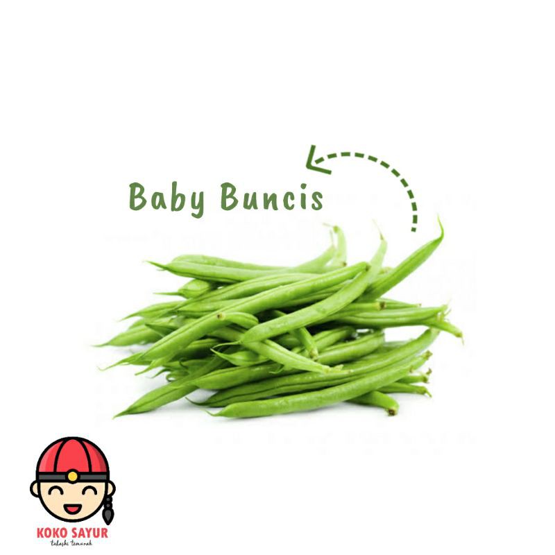 

[SAYUR EMAK] TERMURAH!!! BABY BUNCIS 100 GRAM / SAYUR SEGAR