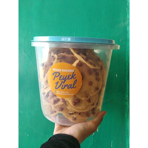 

Peyek kacang toples ukuran 5L