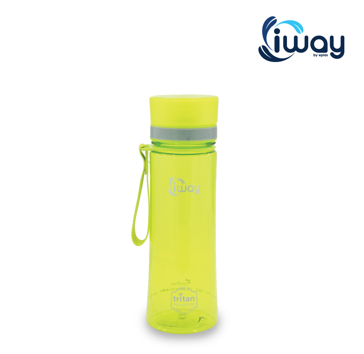 IWAY Water Bottle With Handle (500ML), EPLAS, Water Tumbler, Botol Air, BPA Free, Tritan