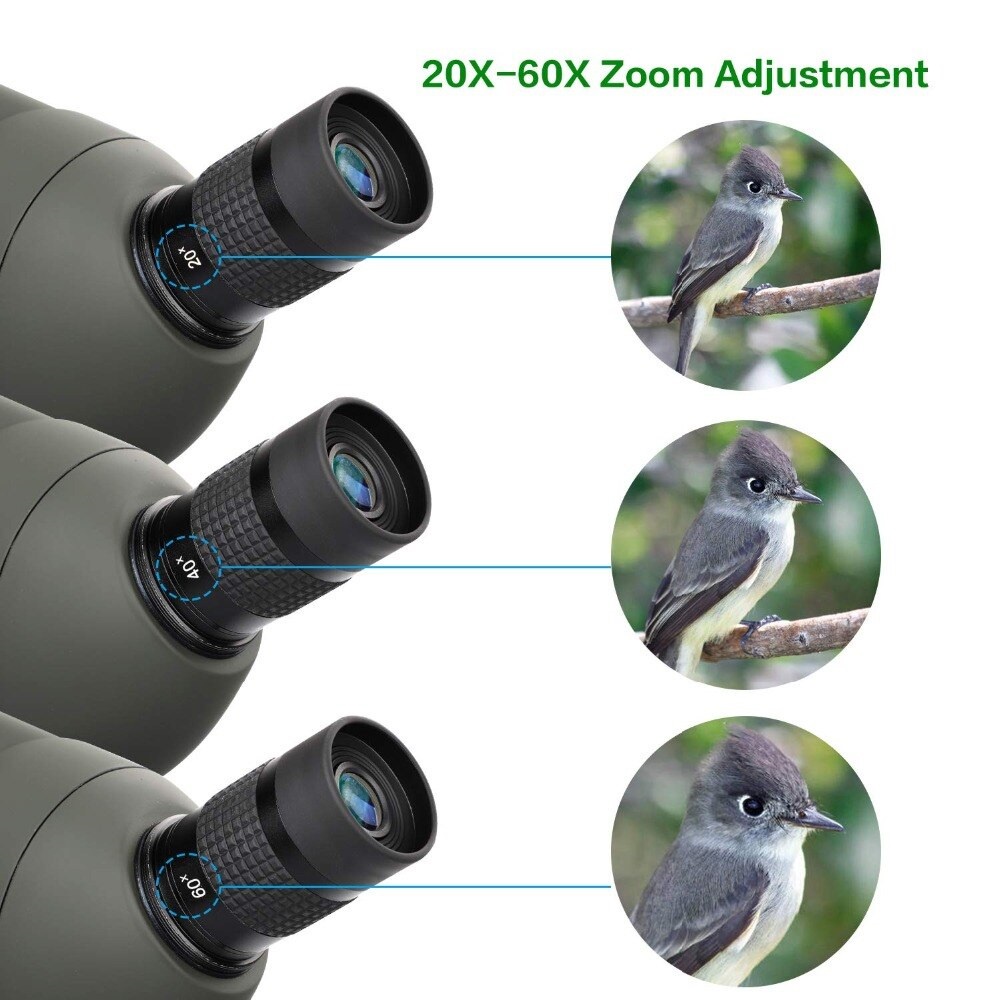 PROMO Teleskop Jarak jauh Spotting Scope Monocular Telescope with Tripod - 20 x 60 x 60 monocular super zoom teropong bintang telescop teleskop bintang teropong monocular jarak jauh teropong hp teleskop hp tropong teleskop murah OMOR0EKG