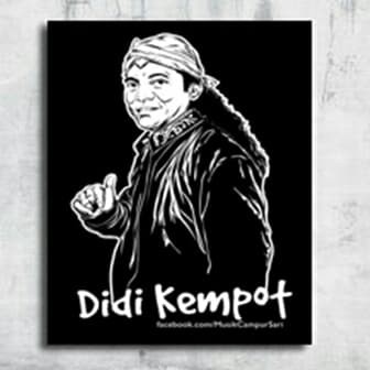 Poster Hiasan dinding Walldecor Didi Kempot