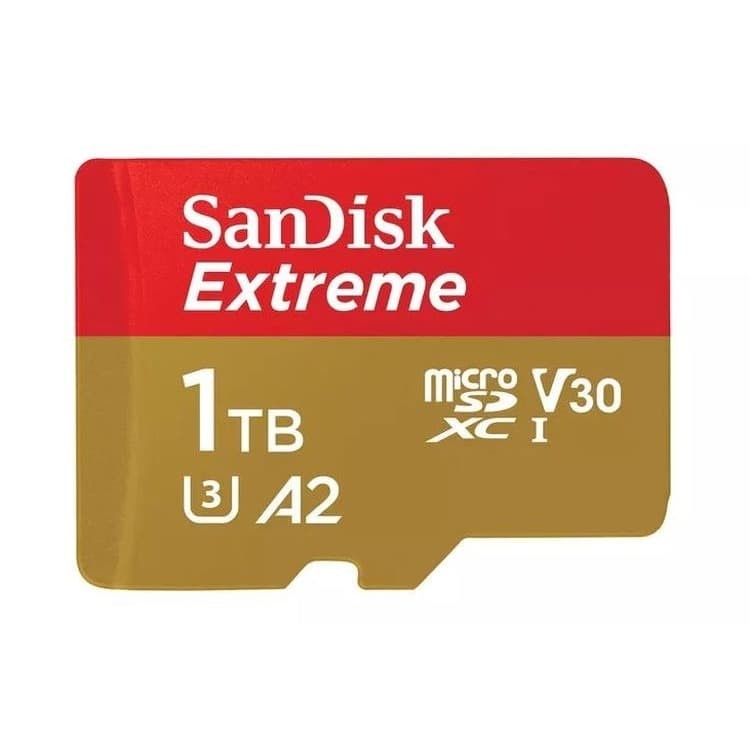 Memory 1 TeraBite | SanDisk Extreme Micro SD 1TB A2 160MB/s V30 U3 4K Original - Garansi Resmi