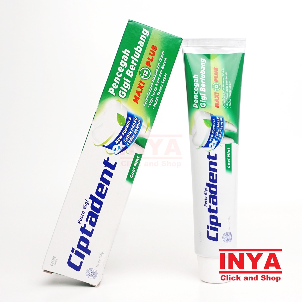 CIPTADENT COOL MINT TOOTHPASTE 190gr - Pasta Gigi - Odol