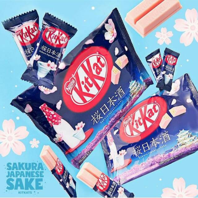 KitKat Sakura Japanese Sake Jepang