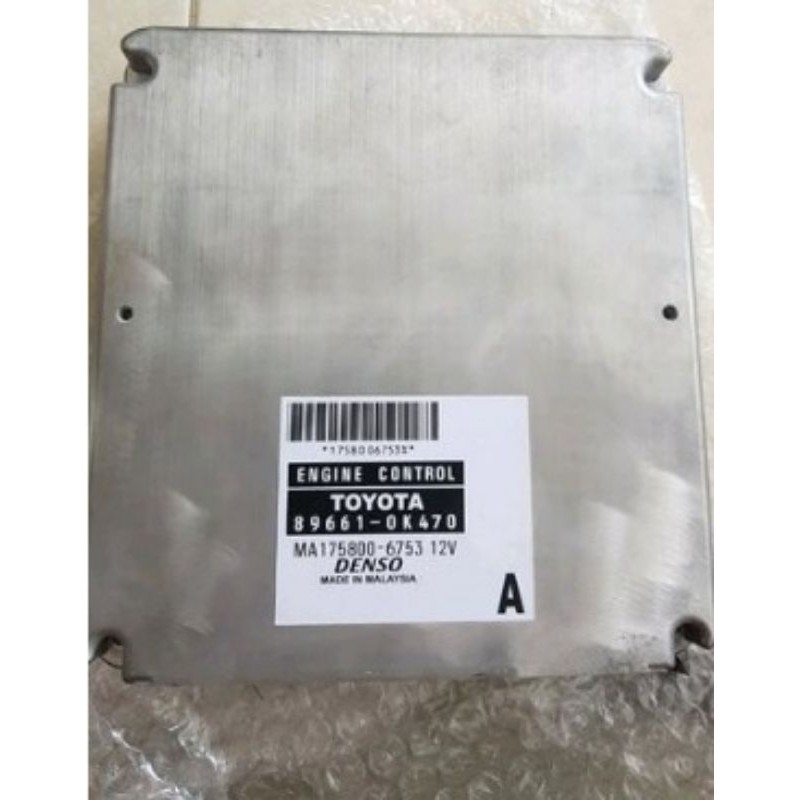 Ecu Komputer Untuk Mobil Toyota Innova Diesel 89661-0K470 OK470