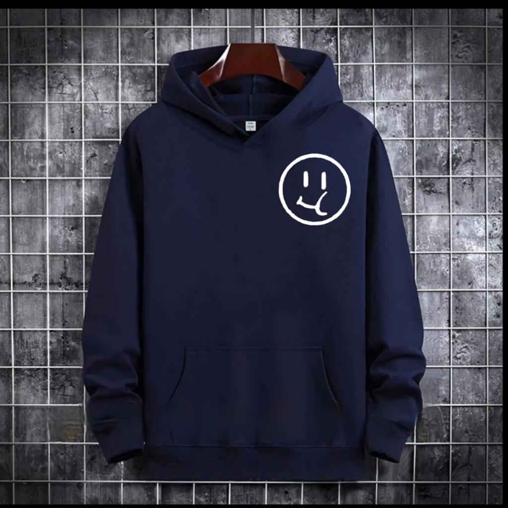 SWEATER HOODIE SMILEY / HOODIE MURAH TERLARIS / HOODIE PRIA DAN WANITA / UNISEX / HOODIE PRINTING