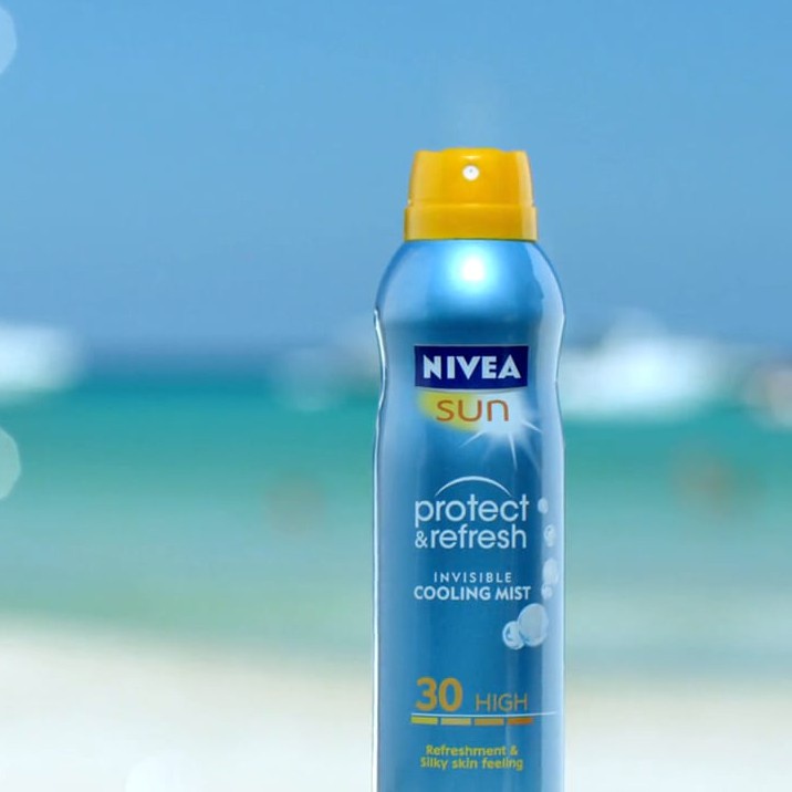 NIVEA SUN PROTECT &amp; REFRESH COOLING SUN MIST 50 HIGH 200ML