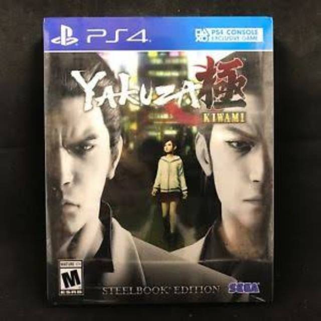 Yakuza kiwami steel book ps4