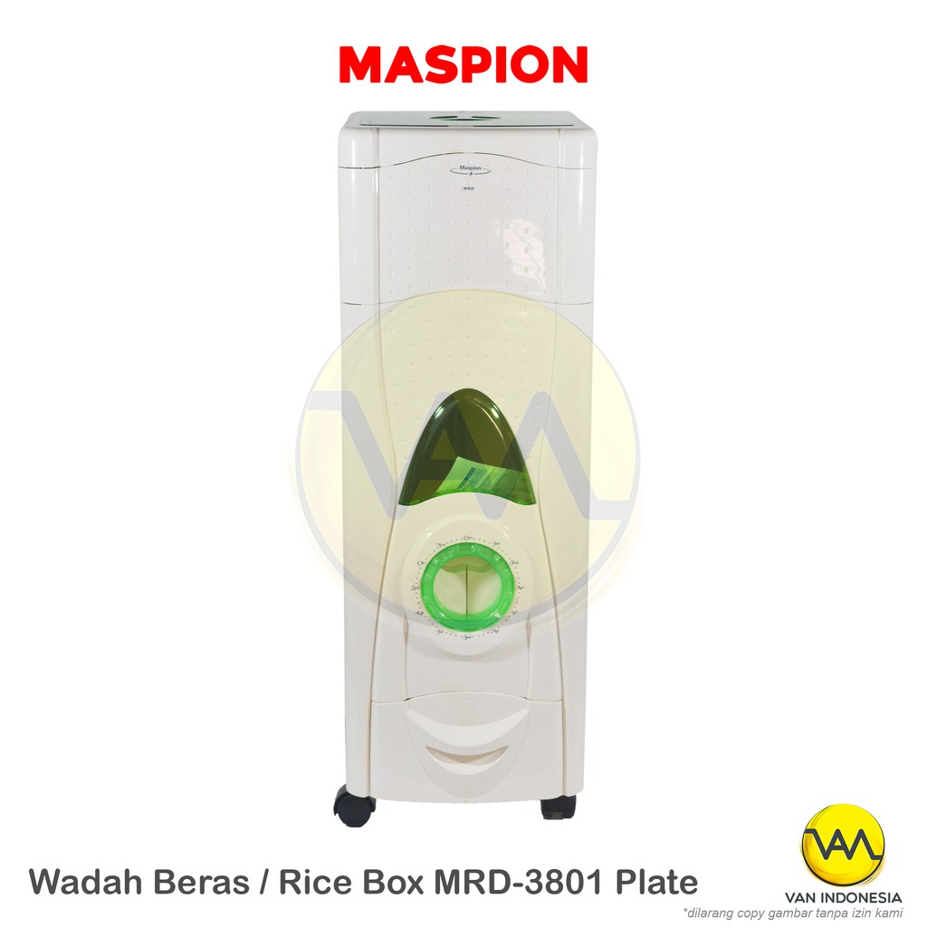 Tempat Penyimpan Beras 38Kg Maspion Rice Box MRD 3801