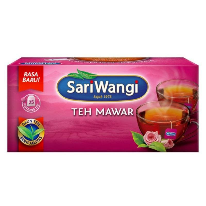 

Termurah // Teh Celup Sariwangi Varian Mawar ORIGINAL 100% | Teh Celup Asli Original