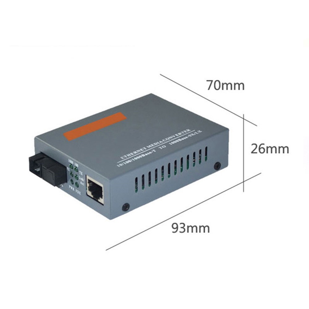 NetLINK HTB-GS-03 A+B Gigabit Fiber Optic Optical Ethernet Media Converter 10/100/1000Mbps