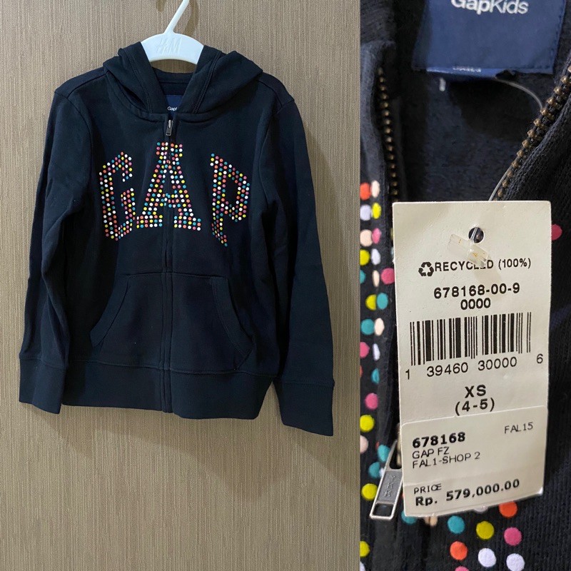 hoodie anak / jaket anak perempuan / gap kids