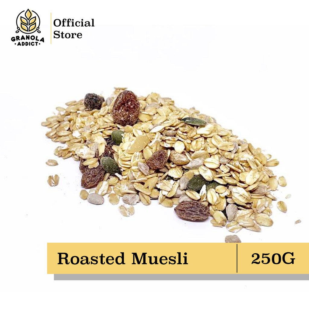 Granola Addict - Roasted Muesli Fruit &amp; Seed 250G