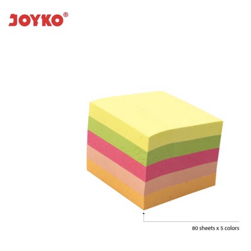 JOYKO - STICK STICKY NOTE - STIKERS KERTAS MEMO TEMPEL BESAR KECIL MMS 1 / MMS 13 / 3M 655