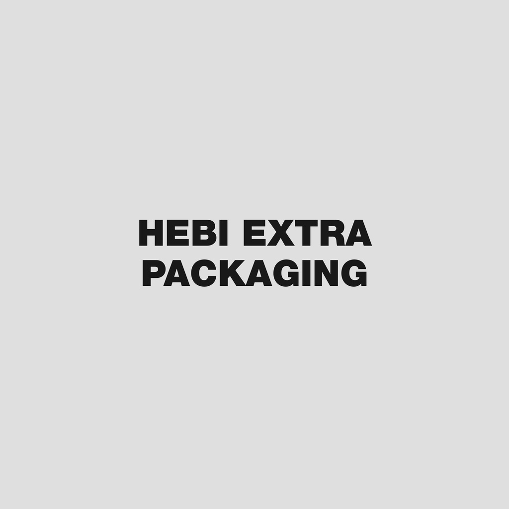 

Hebi Extra Packaging | Tambahan Bubble | Tambahan Kardus | Tambahan Privasi
