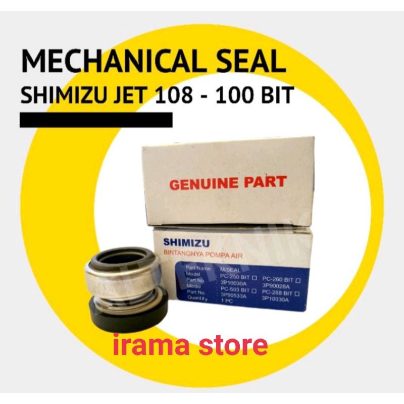 mechanical seal pompa air semi jet pump SHIMIZU jet 100/108 Bit Original