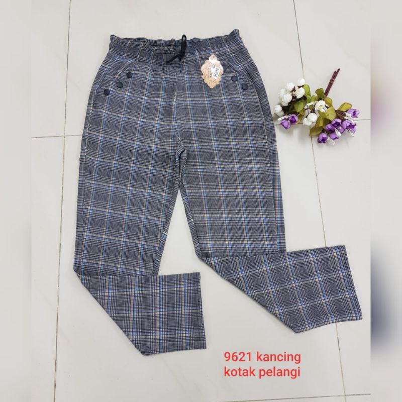 celana kotak Zara import