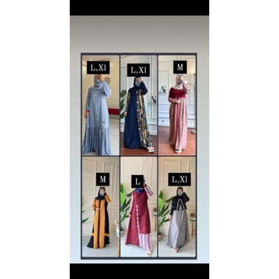 GAMIS BASIC PREMIUM- GAMIS NING BILA- GAMIS POLOS BAGUS -DRESS ANJANI STORE BY ANJANI SABILA - DRESS