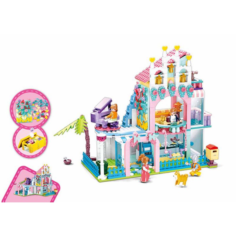 Mainan sluban anak perempuan - Sluban Girl's Dream Apartment B0973
