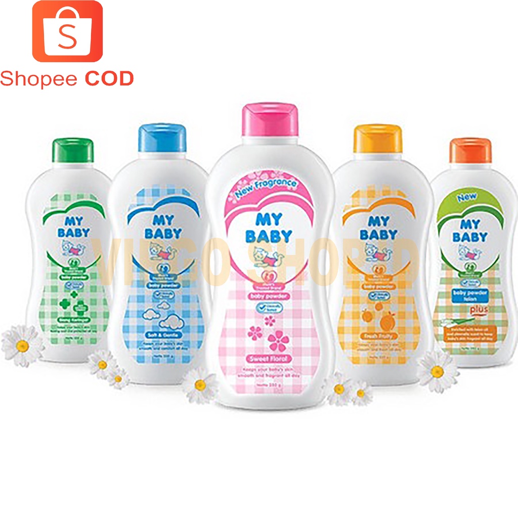 Bedak Bayi My Baby Powder Biang Keringat Bedak Bayi [150 g] / My Baby / Bedak My Baby / My Baby Powder / Bedak Bayi My Baby