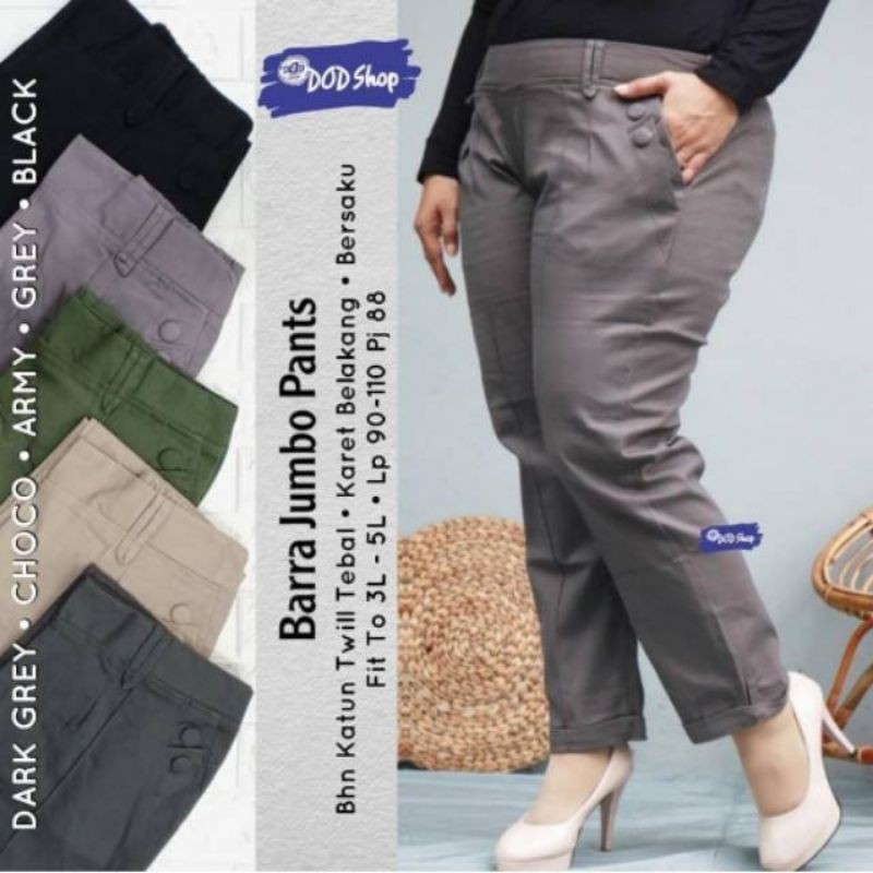 Celana Pants Katun Twill Premium