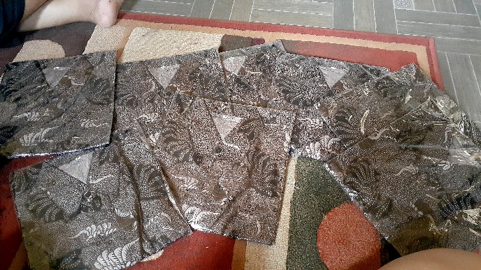 M231 Size M L Xl Xxl Xxxl Bswart Batik Hrb026 Kenongo Hem Batik Kerang Abstrak Kemeja Batik Pria