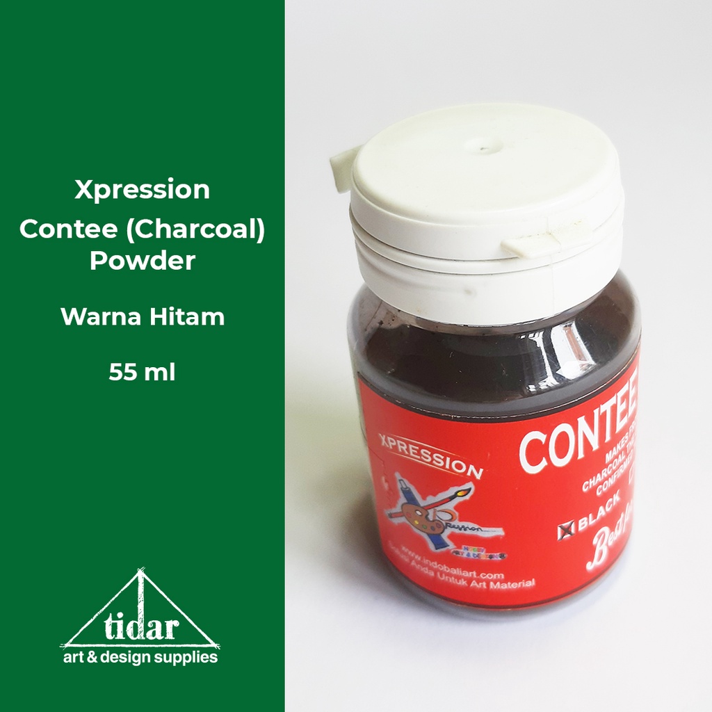 

Xpression Contee Powder 55 ml - Serbuk Konte / Charcoal - Bubuk Arang