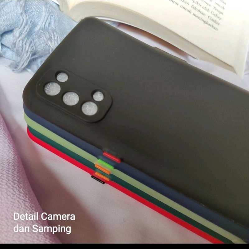 Case Candy Realme 7 7 Pro 7i - Softcase Tpu Macaron Protective Camera button Colour