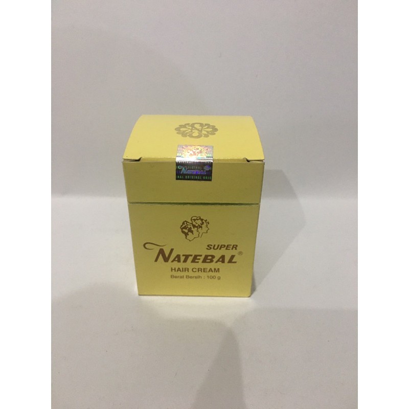 Jual Natebal Hair Cream Super Minyak Rambut Penghitam Alami Indonesia Shopee Indonesia