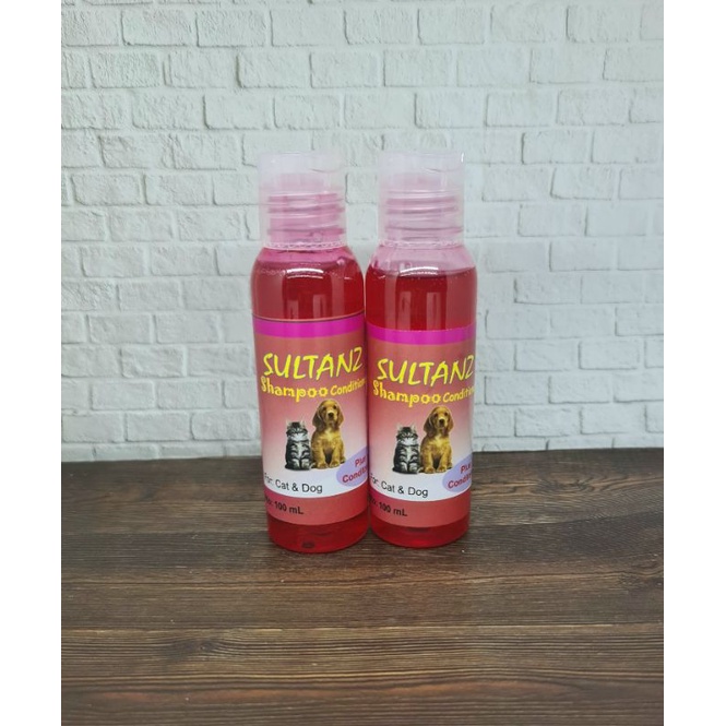 Shampoo Conditioner Sultanz Kucing Anjing 100 mL