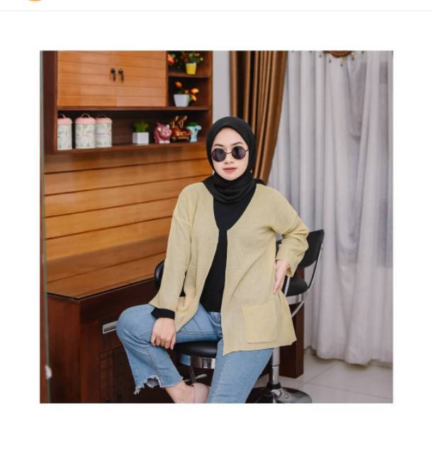 CARDIGAN  WANITA LOOCY CARDIE RAJUT HALUS RAJUT HANGAT ADEM PKE NYA // BISA BAYAR DI TEMPAT-3
