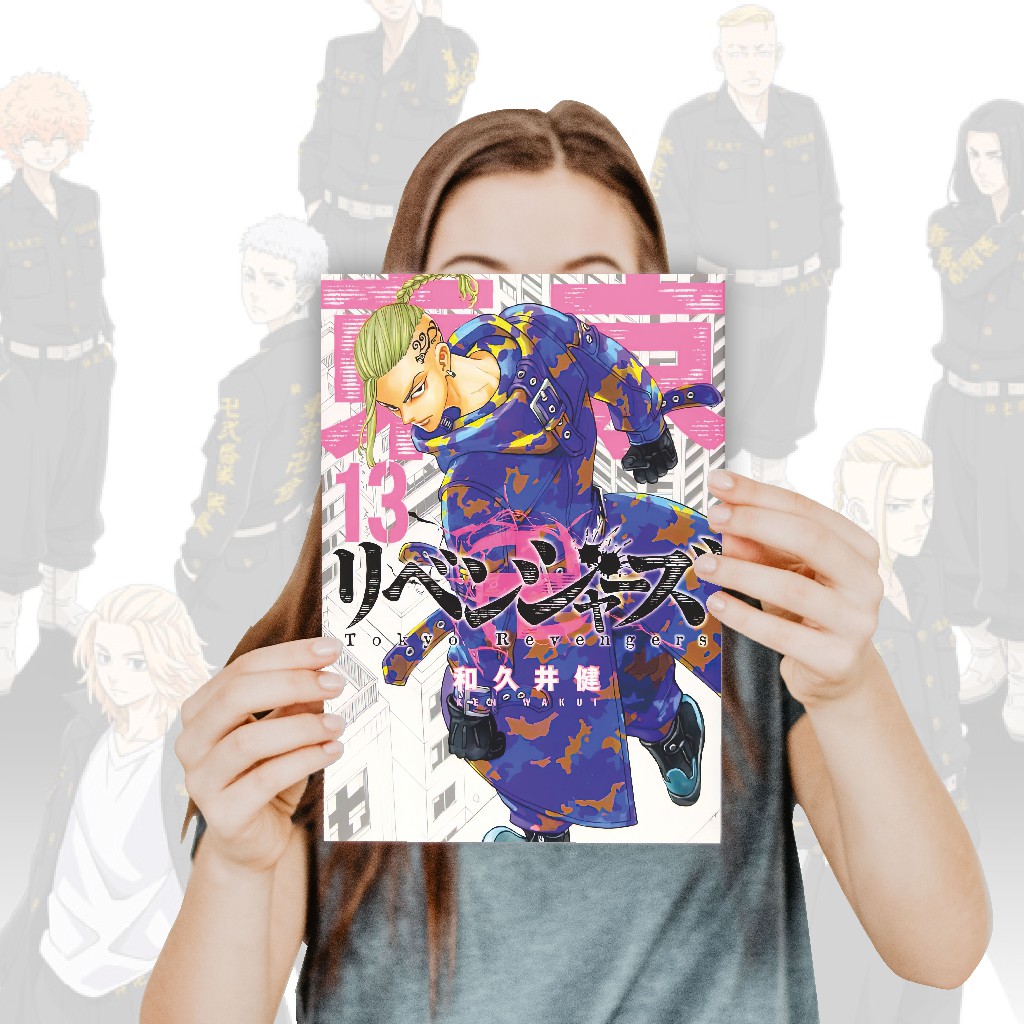Poster Anime Tokyo Revengers Koleksi A4 - Takemichi Mikey Draken Baji Kazutora-4