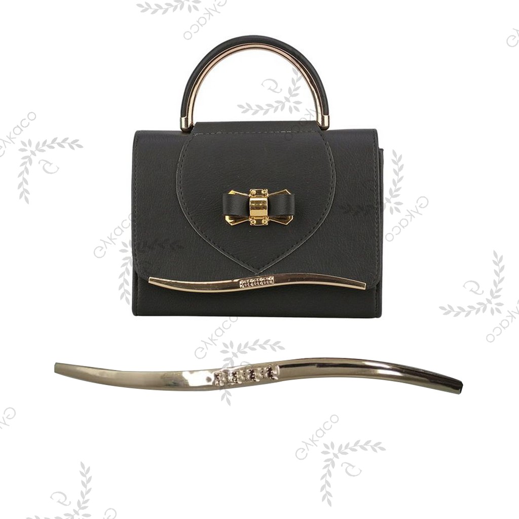 Variasi V081 Plat Behel S Baut - Aksesoris Tas &amp; Dompet Wanita Fashion (IMPORT)