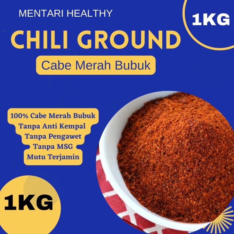 Chili Ground 1KG / Cabe Merah Bubuk 1KG