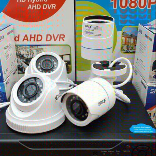 Promo paket cctv 4ch spc 2mp 1080p full hd paket cctv komplit