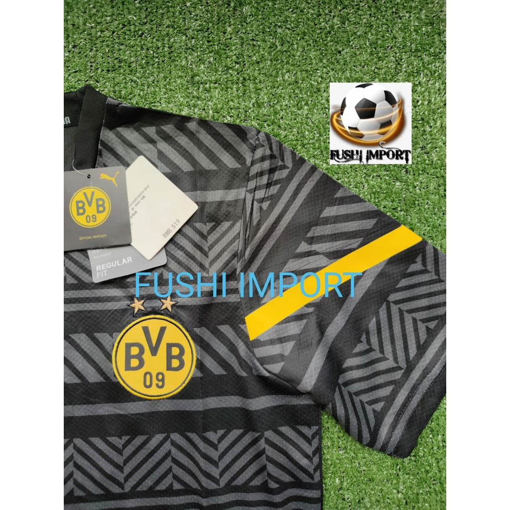 Jersey Baju Bola Dortmundd Pre-Match Shirt 2022 2023 Grade Ori