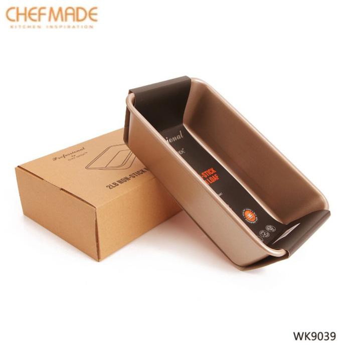 

Chefmade Wk9039 2Lb Non Stick Bread Loaf Pan Loyang Roti Terlaris