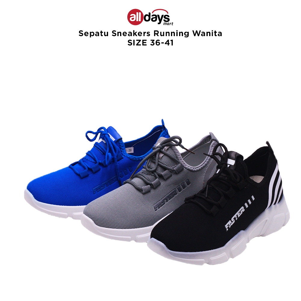 Faster Sepatu Sneakers Sports Casual Wanita 1908-51 Size 36-40