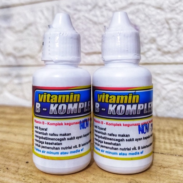 B Komplek Vitamin burung tetelo ayan Anti syaraf burung murai batu kacer c ijo cendet