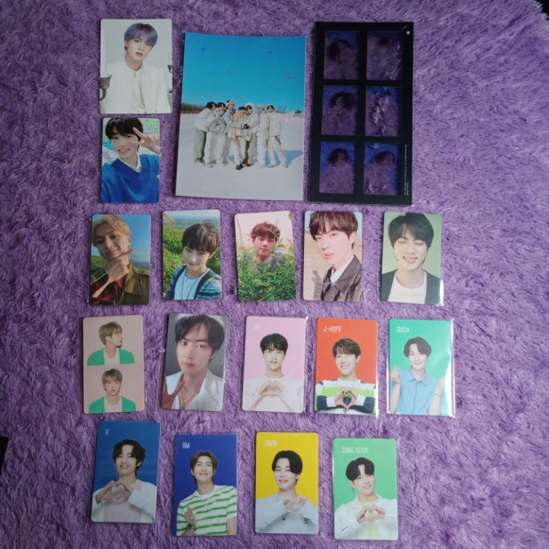 PHOTOCARD CHILSUNG PC JUNGKOOK TAEHYUNG JIMIN JHOPE SUGA JIN RM ALL MEMBER SAMSUNG MPC LY