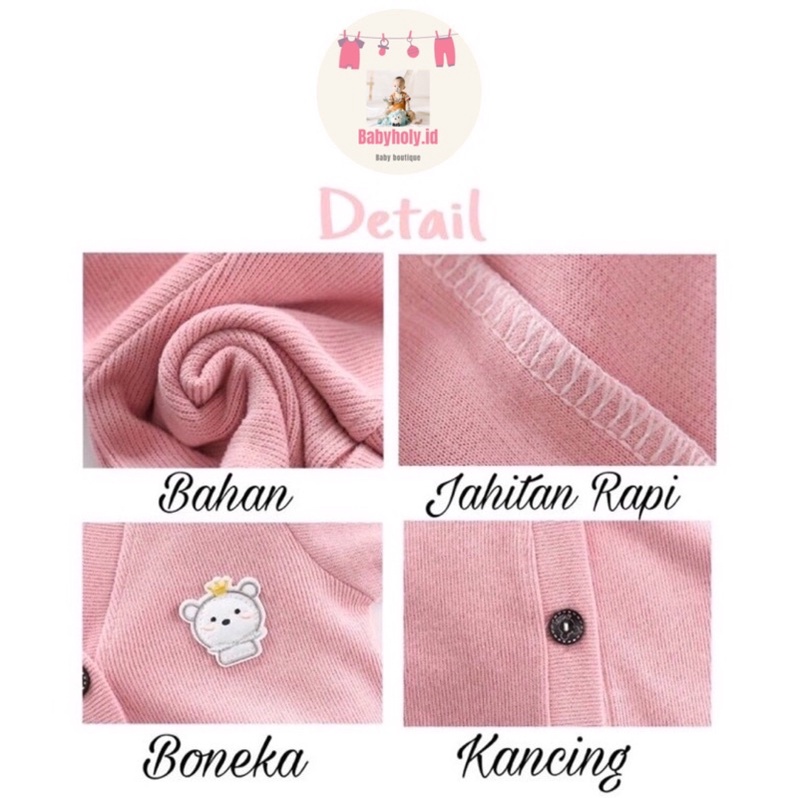 Cardigan Bayi Anak Rajut Premium Import / Jaket Cardigan Anak / Cardigan bayi