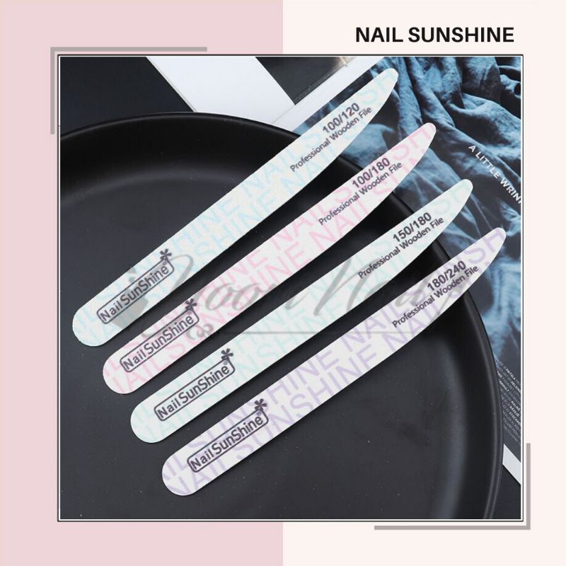 Emery board foeycai kikir kuku nail file buffer nails manicure