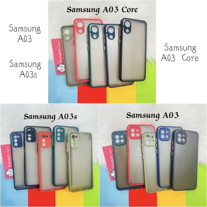 Case Samsung A03 , A03 Core , A03s My choice Original + Ring Kamera / Pelindung Kamera (PsS)