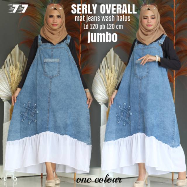 SERLY OVERAL JUMBO BISA COD