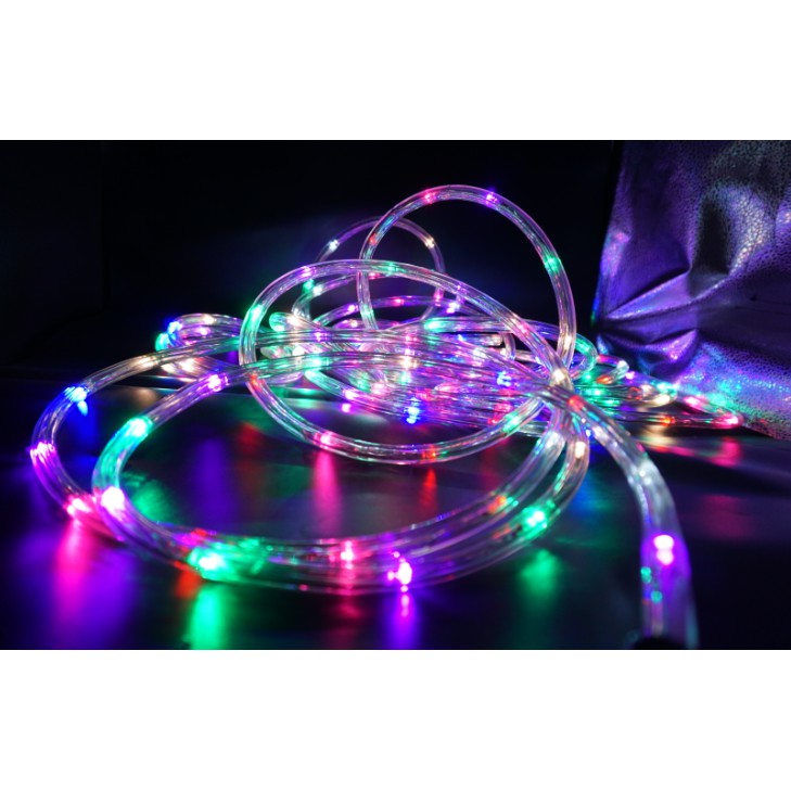 Lampu Selang LED 10 meter Full Colour + Kontroller 3 Jalur Waterproof Rope light