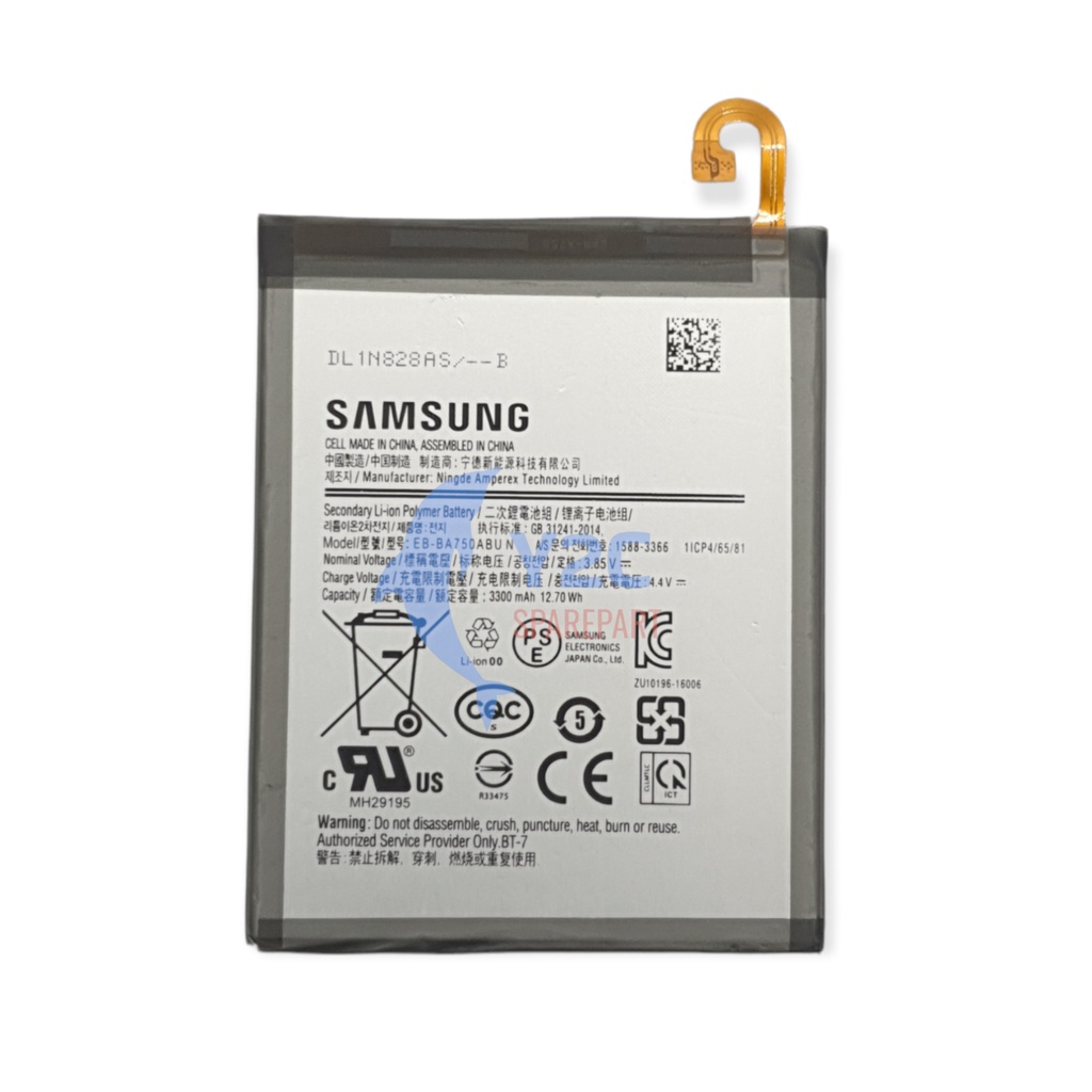 BATERAI SAMSUNG A750 A105 M105 M505 / GALAXY A7 2018 / A10 M10 M50 ORIGINAL OEM / BATRE / BATERE / BATRAI / BATREI / BATU