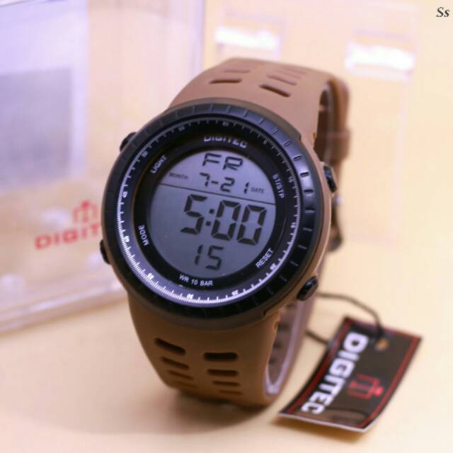 Jam tangan pria digitec ori D018 + box