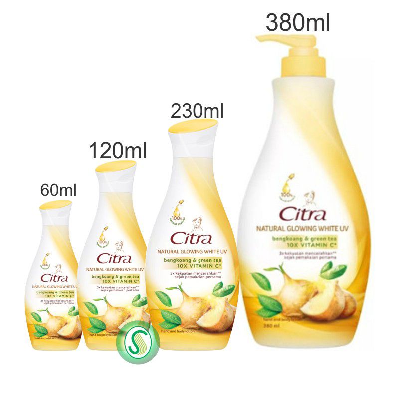 HAND BODY CITRA BENGKOANG NATURAL GLOW UV