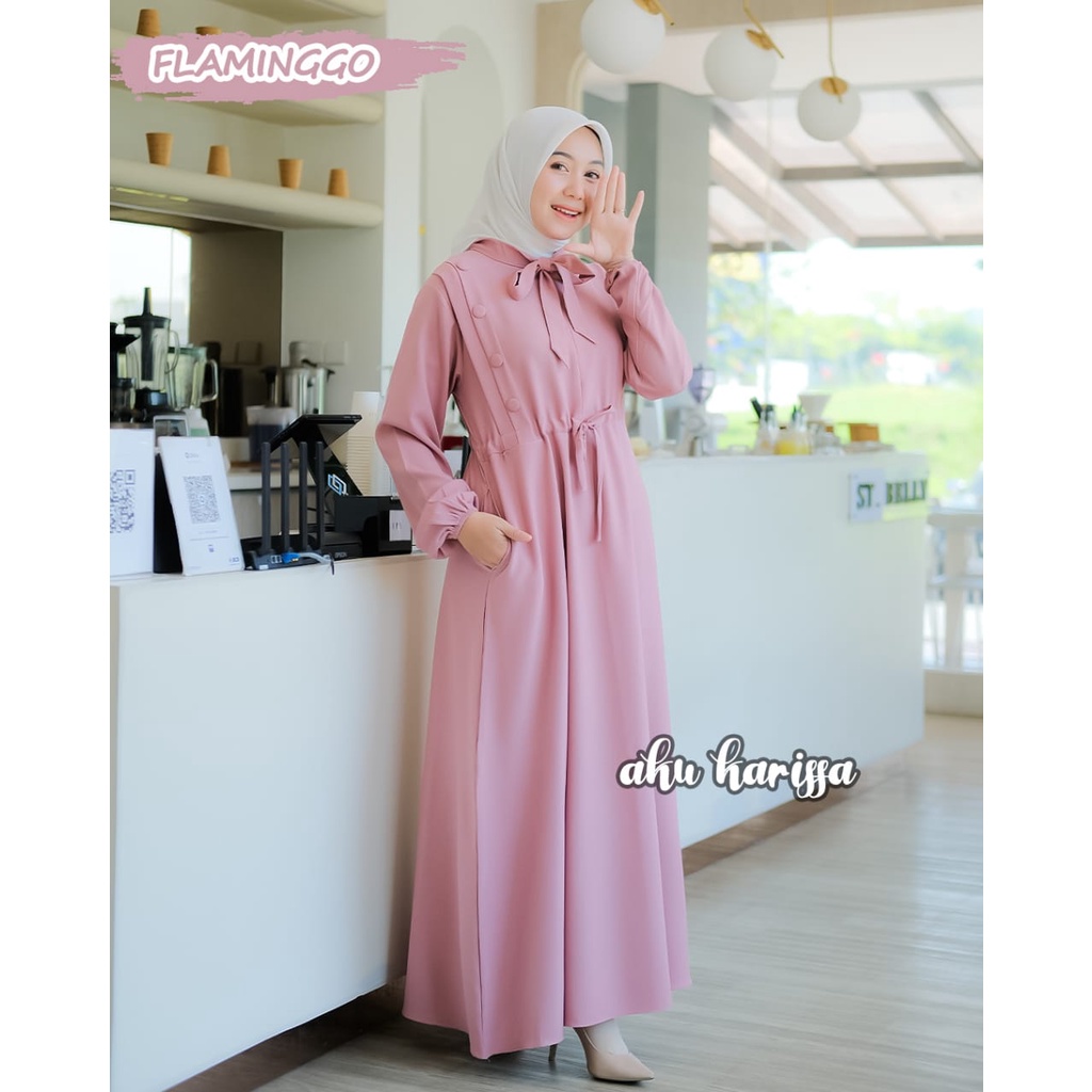 MILVA ALESHA AKU KARISSA dress muslim terbaru gamis akukarissa new serian