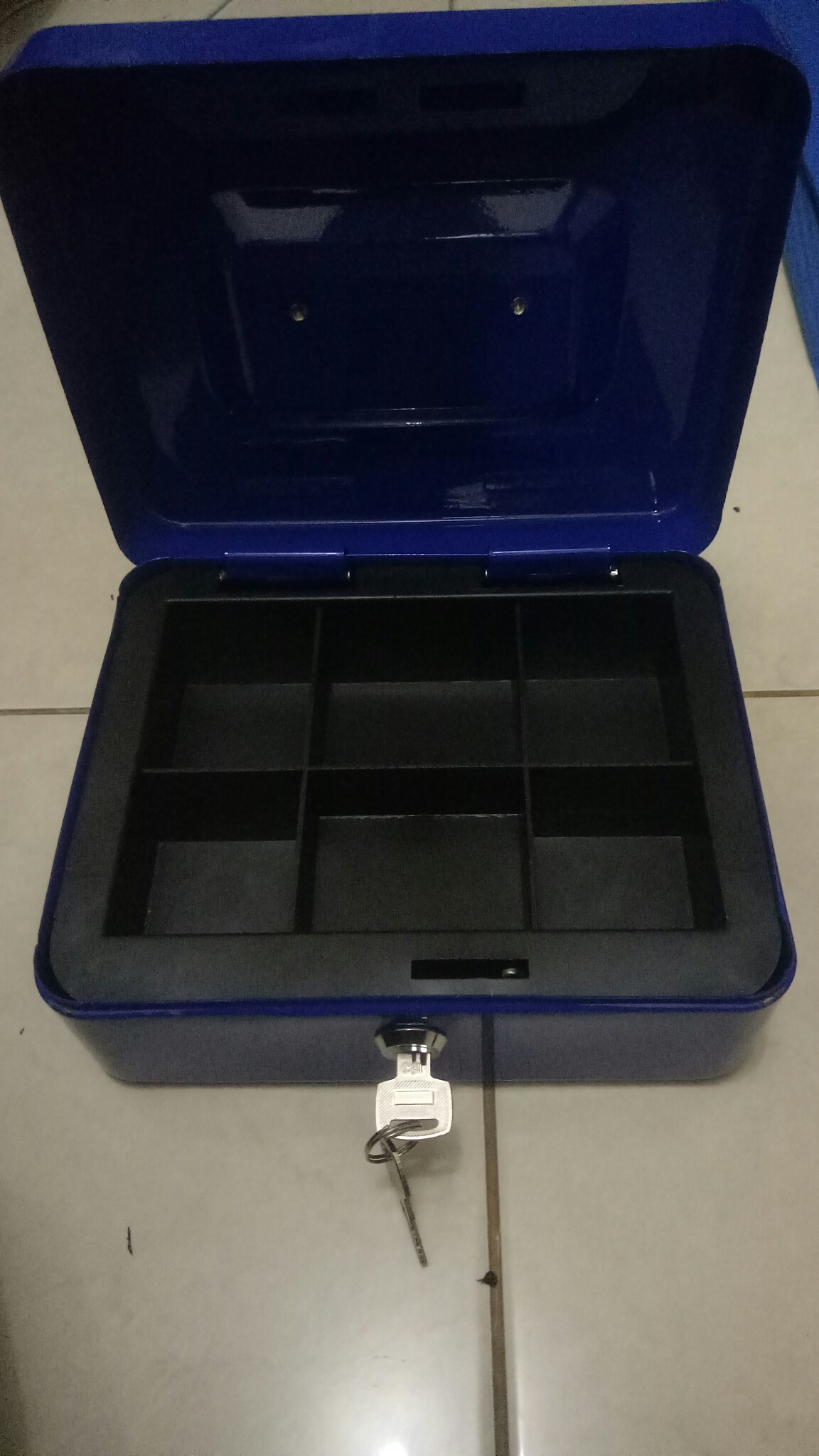 Brankas 20cm Kotak Uang Cash Box Mini Perhiasan